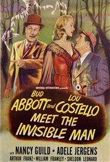 Abbott and Costello Meet the Invisible Man (1951) Poster