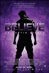 Believe, de Justin Bieber Movie Poster