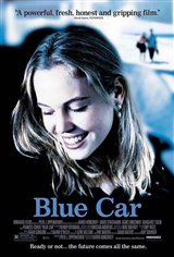 Blue Car Poster