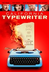 California Typewriter Poster