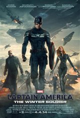 Captain America: The Winter Soldier 3D Affiche de film