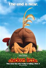 Chicken Little in Disney Digital 3-D Movie Poster