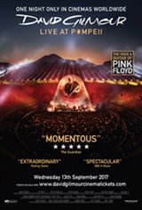 David Gilmour: Live at Pompeii Poster