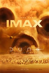 Dune: Part Two Fan First Premieres in IMAX Movie Poster