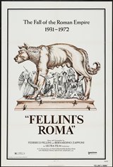 Fellini's Roma Affiche de film