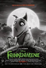 Frankenweenie Affiche de film