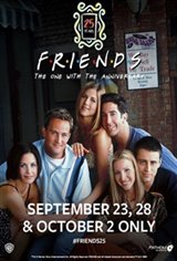 Friends 25th: The One With The Anniversary Poster