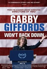 Gabby Giffords Won't Back Down - Special Presentation Poster