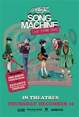 Gorillaz: Song Machine Live From Kong Poster