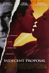 Indecent Proposal Affiche de film