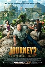 Journey 2: The Mysterious Island Affiche de film