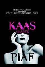 Kaas chante Piaf Poster