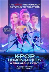 KPop Demon Hunters: A Sing-Along Event Movie Poster