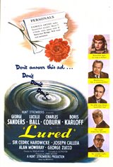 Lured Movie Poster