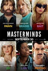 Masterminds Affiche de film