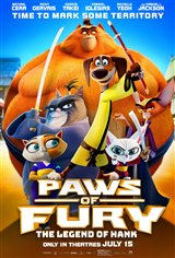 Paws of Fury: The Legend of Hank Affiche de film