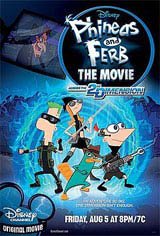 Phineas and Ferb The Movie: Across the 2nd Dimension in Fabulous 2D Movie Poster