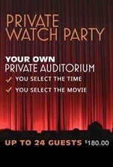 Private Watch Party (24 guests) Affiche de film