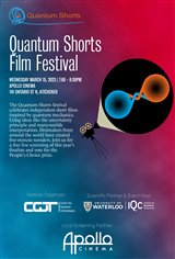 Quantum Shorts Film Festival: Lights, Camera, Spooky Action Poster