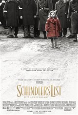 Schindler's List: 25th Anniversary Re-Release Affiche de film