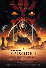 Star Wars : Episode 1 - la menace fantôme 25e anniversaire Affiche de film