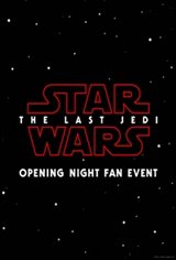Star Wars: The Last Jedi - Opening Night Fan Event Poster