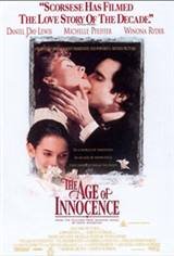 The Age of Innocence Affiche de film