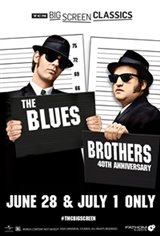 The Blues Brothers (1980) 40th Anniversary presented by TCM Movie Poster