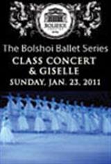 The Bolshoi Ballet's Class Concert and Giselle Movie Poster
