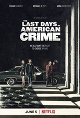 The Last Days of American Crime (Netflix) poster