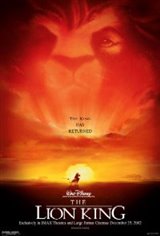 The Lion King IMAX Movie Poster