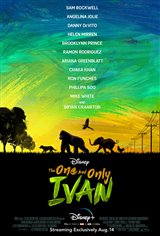 The One and Only Ivan (Disney+) poster