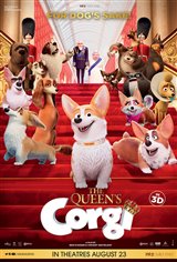 The Queen's Corgi Poster