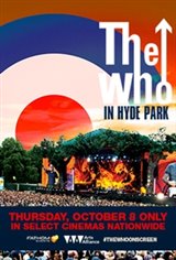 The Who in Hyde Park Poster