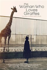 The Woman Who Loves Giraffes Large Poster
