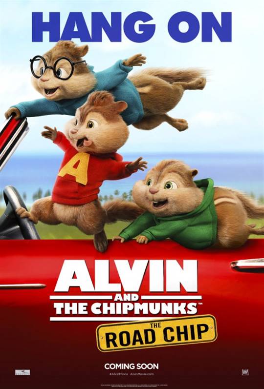 Alvin and the Chipmunks: The Road Chip Large Poster