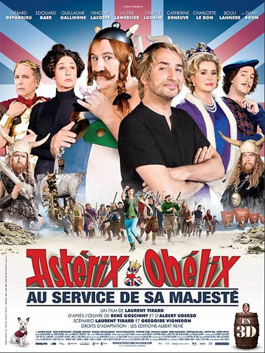 Astérix et Obélix : Au service de Sa Majesté Large Poster