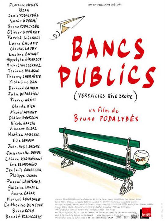 Bancs publics (Versailles rive droite) (v.f.)  Large Poster