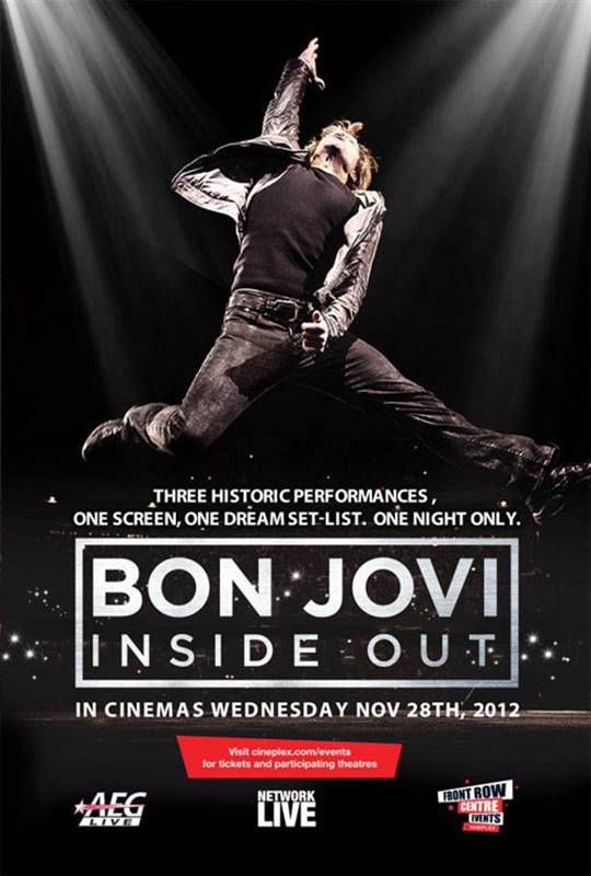Bon Jovi Inside Out Large Poster