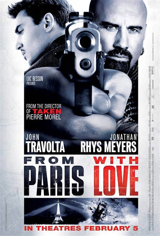 From Paris with Love Large Poster