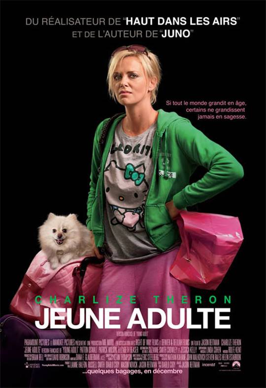 Jeune adulte movie large poster.