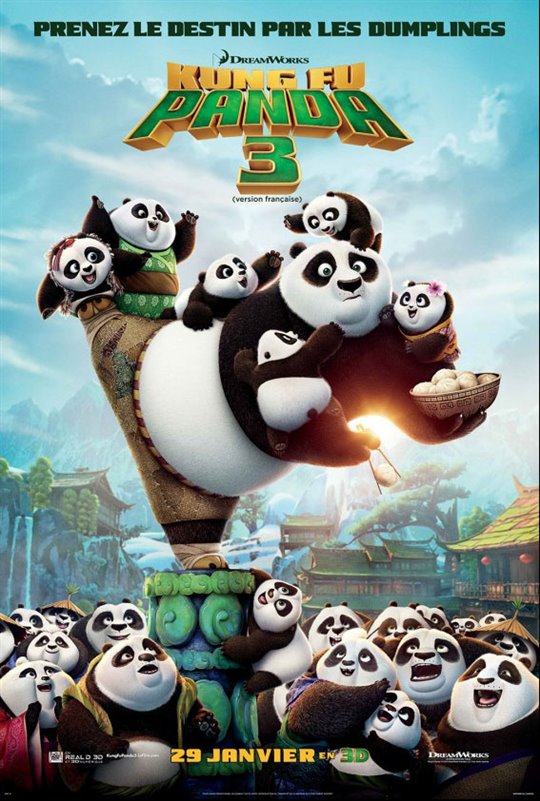 Kung Fu Panda 3 (v.f.) Large Poster
