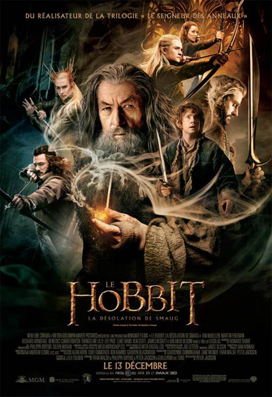 Le Hobbit : La désolation de Smaug Large Poster