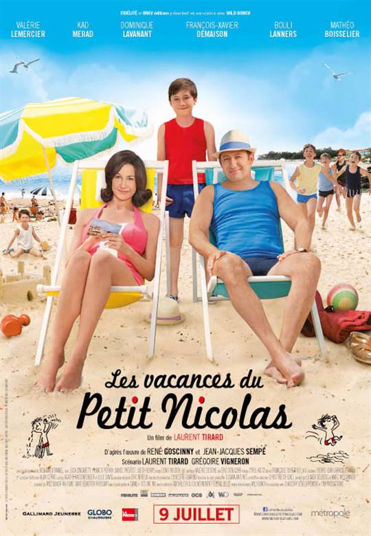 Les vacances du petit Nicolas Large Poster