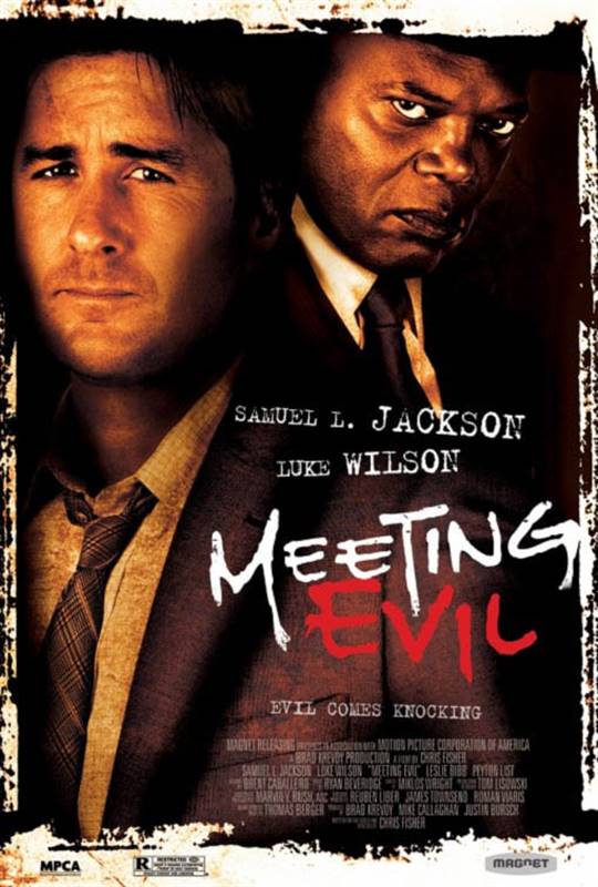 Meeting Evil Large Poster