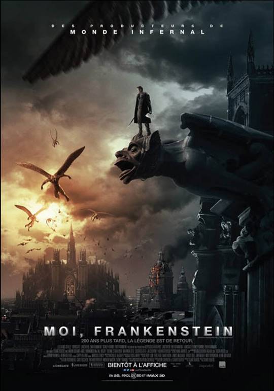 Moi, Frankenstein Large Poster