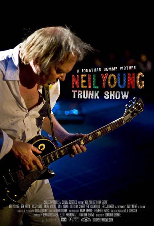 Neil Young Trunk Show Large Poster