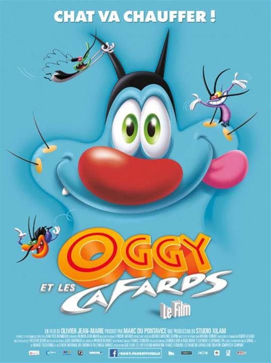 Oggy and the Cockroaches Large Poster