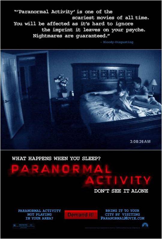 Paranormal Activity Large Poster