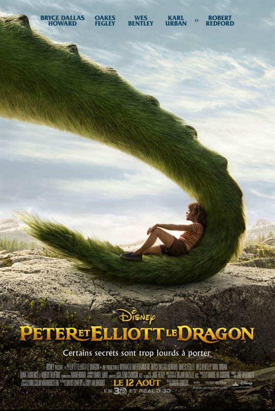 Peter et Elliott le dragon Large Poster